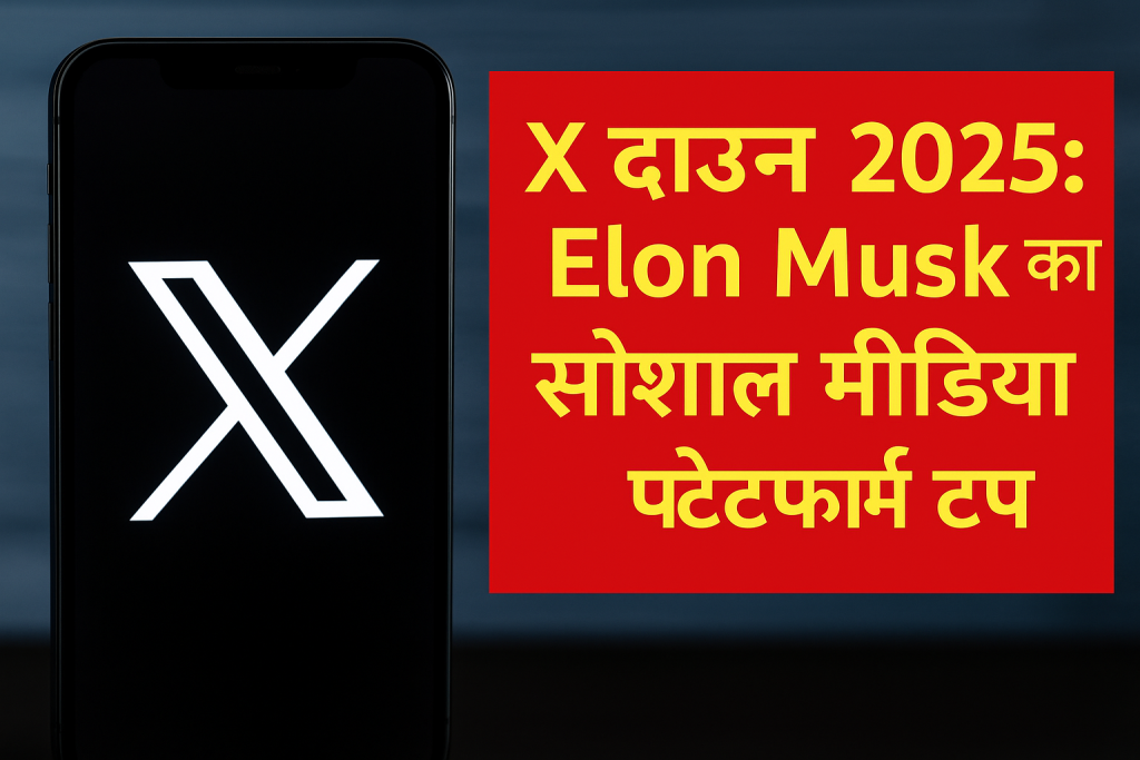 Elon Musk का सोशल मीडिया प्लेटफॉर्म X डाउन