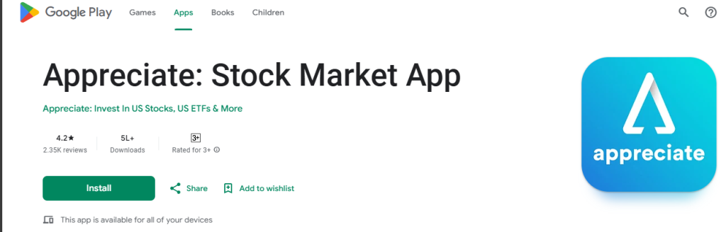 appreciate app withdrawal proof